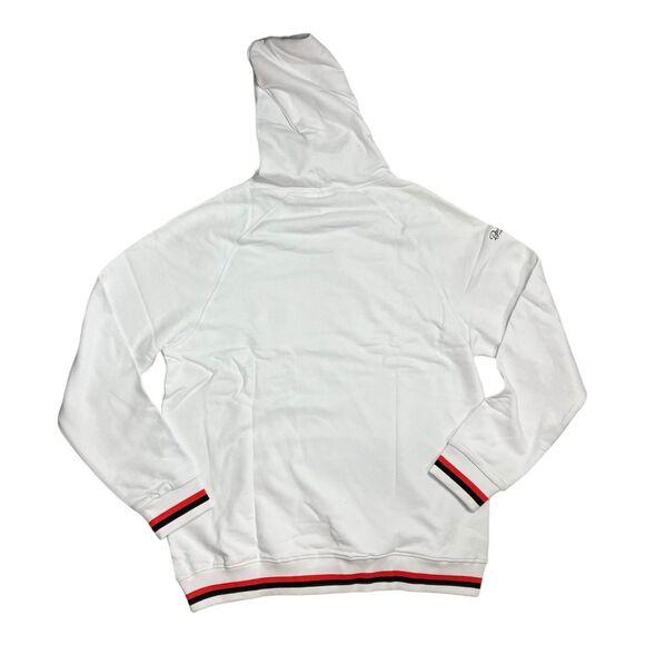 Barstool Sports Hoodie Mens XL White Golf Pullover Sweatshirt Logo Streetwear - Picture 4 of 5